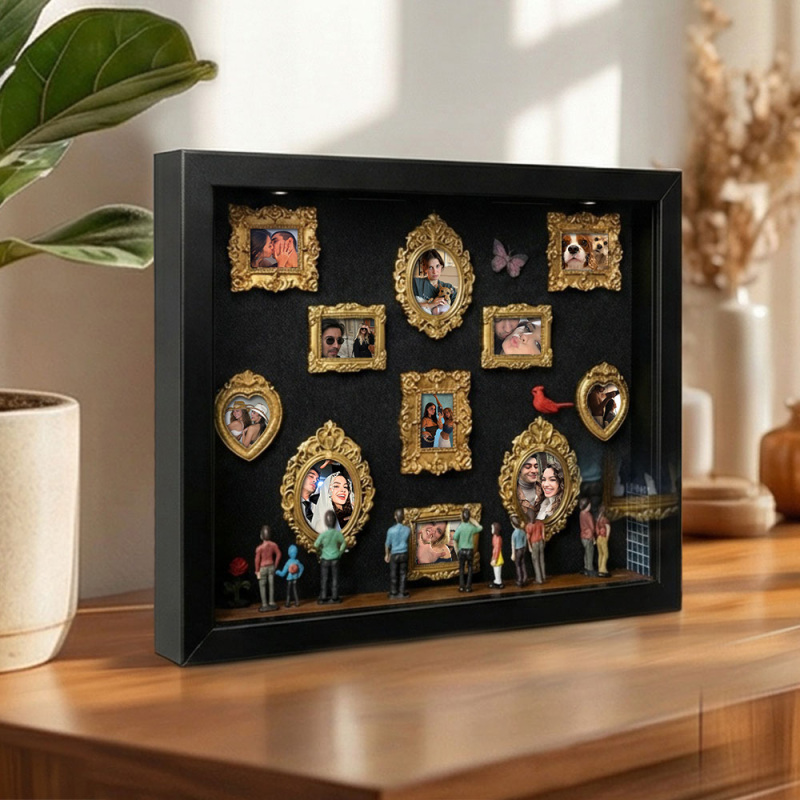 Museum of Us Frame Personalized Couples Miniature Museum Gifts