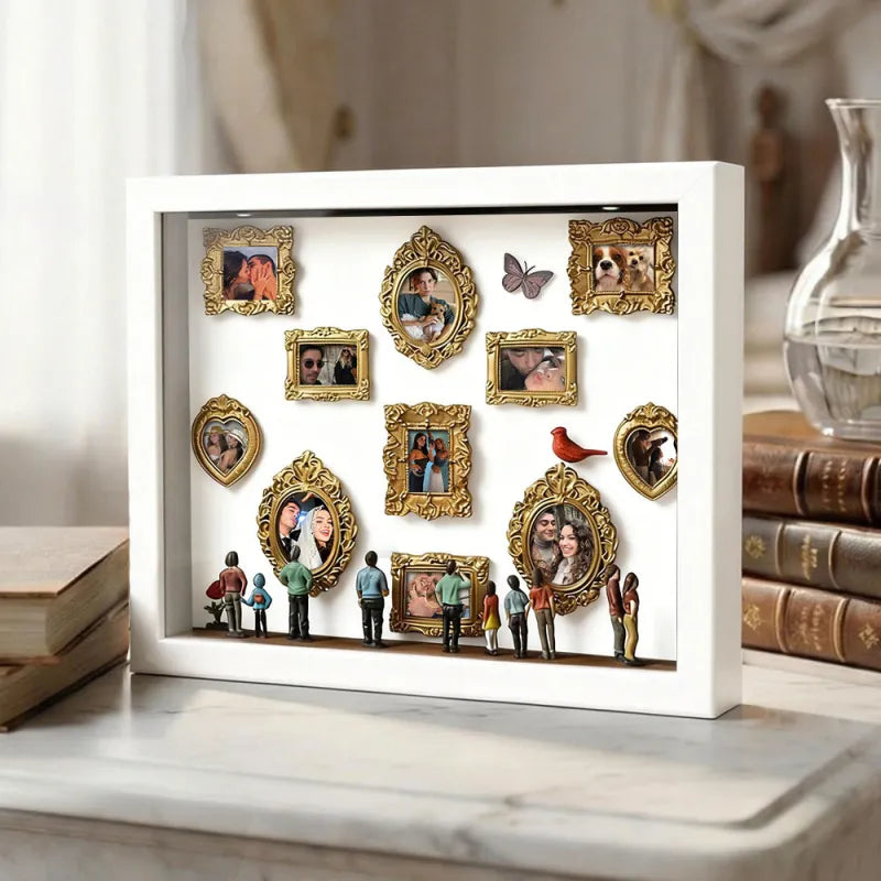 Museum of Us Frame Personalized Couples Miniature Museum Gifts