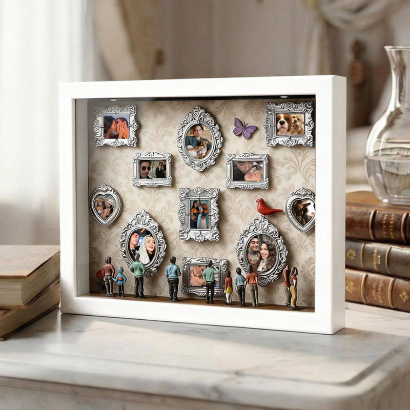 Museum of Us Frame Personalized Couples Miniature Museum Gifts