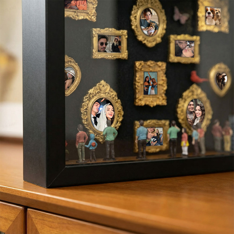 Museum of Us Frame Personalized Couples Miniature Museum Gifts
