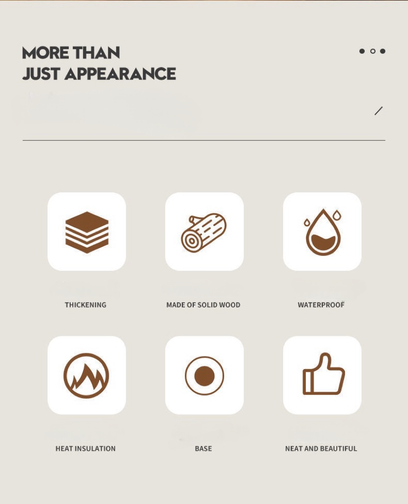 2026 NEWYEAR SALE | Foldable Wooden Tree Shape Trivets for Kitchen