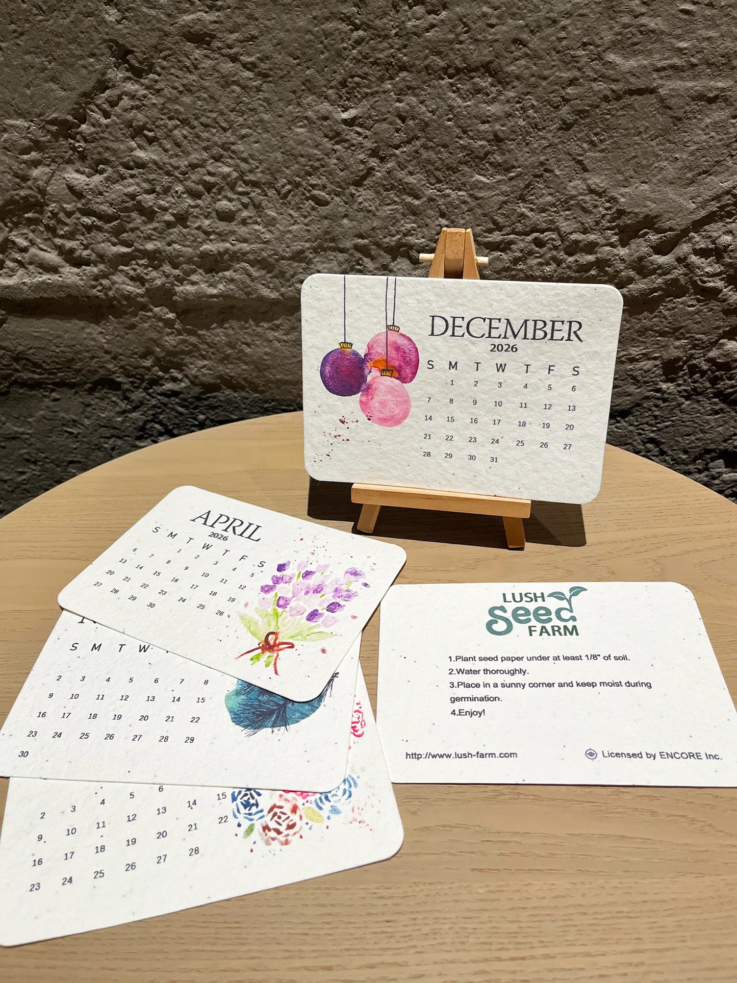 2026 NEW YEAR 70% OFF | Today Eco-Friendly Plantable Love Seed Calendar 2026