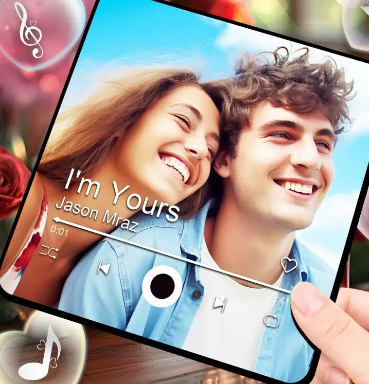 Personalized Photo Fridge Magnet