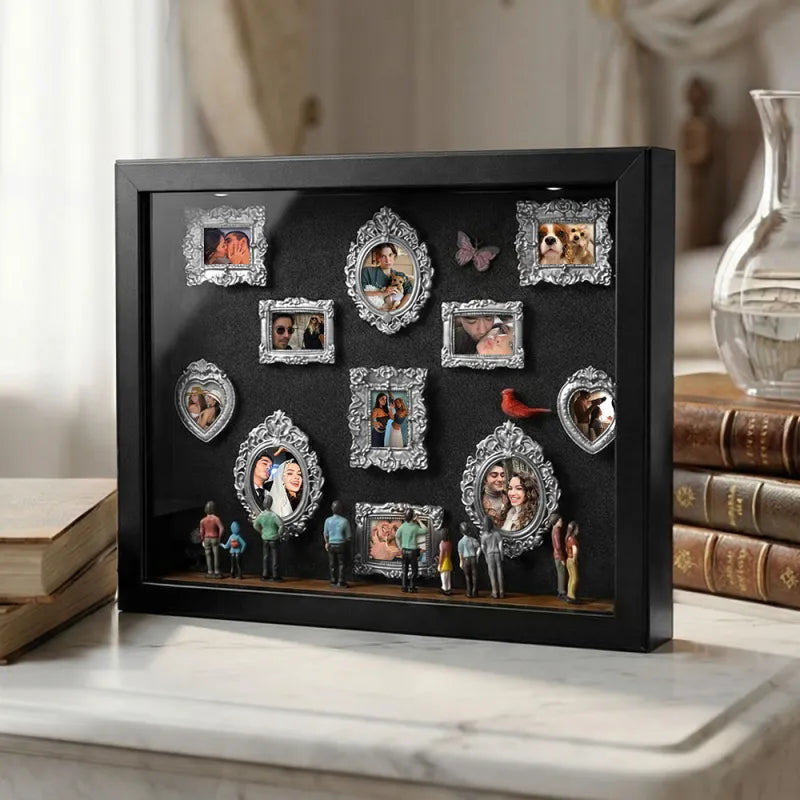 Museum of Us Frame Personalized Couples Miniature Museum Gifts